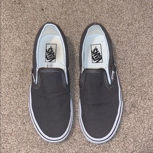 Grey Slip on Vans